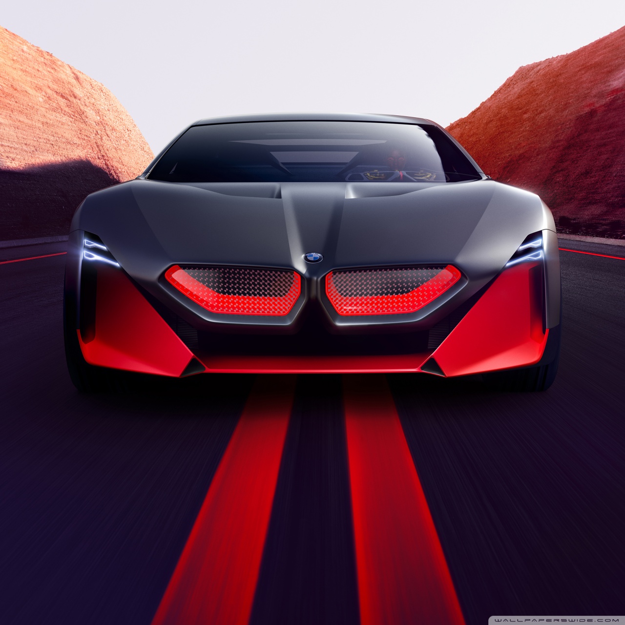 2019 BMW Vision M NEXT Sports Car, Road Ultra HD Desktop Background  Wallpaper for : Widescreen & UltraWide Desktop & Laptop : Multi Display,  Dual Monitor : Tablet : Smartphone