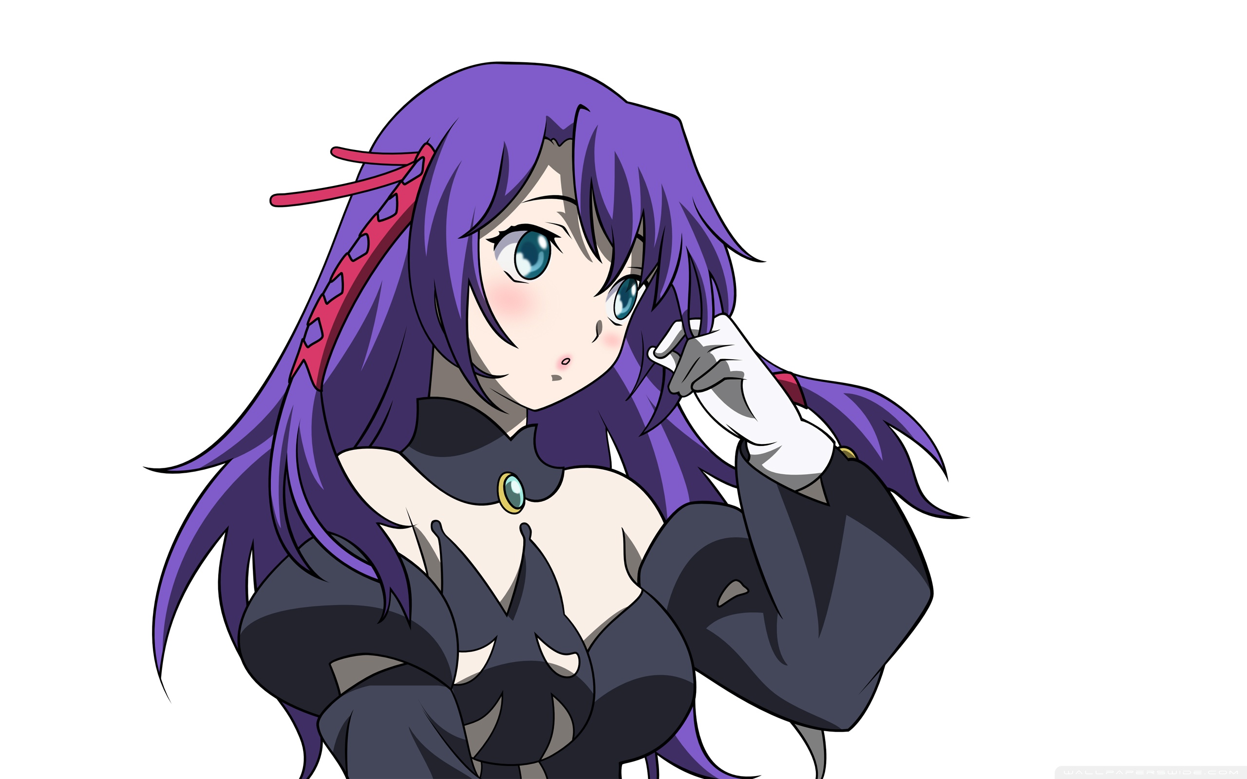 Anime Girl With Purple Hair Ultra HD Desktop Background Wallpaper for 4K  UHD TV : Tablet : Smartphone