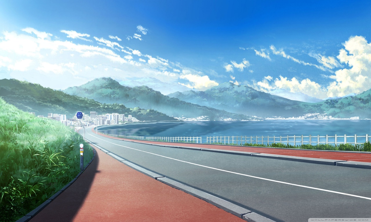 Anime Landscape Ultra HD Desktop