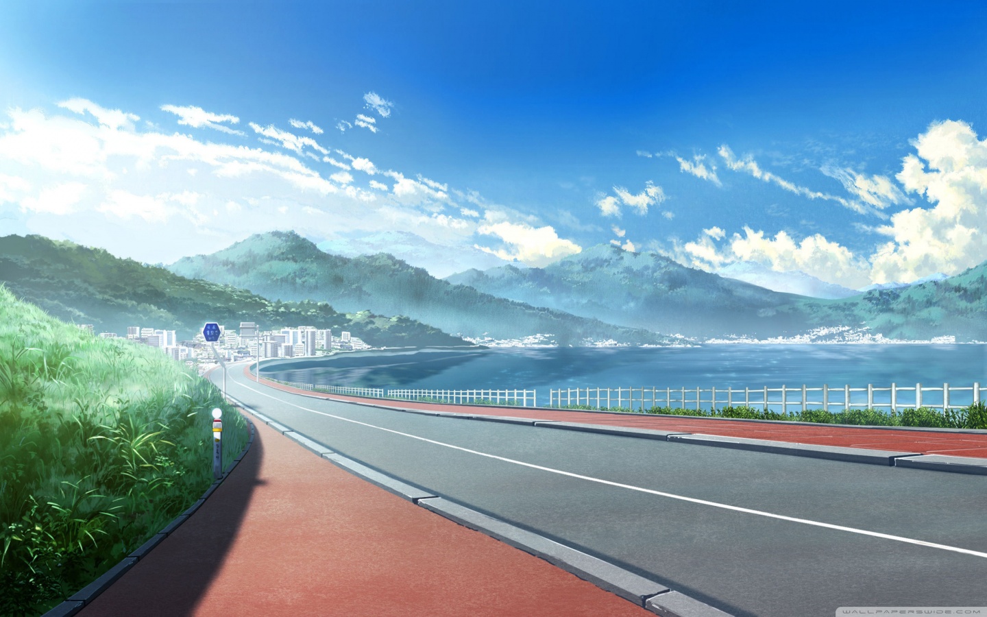 Anime Landscape Ultra HD Desktop Background Wallpaper for 4K UHD TV : Multi  Display, Dual Monitor : Tablet : Smartphone