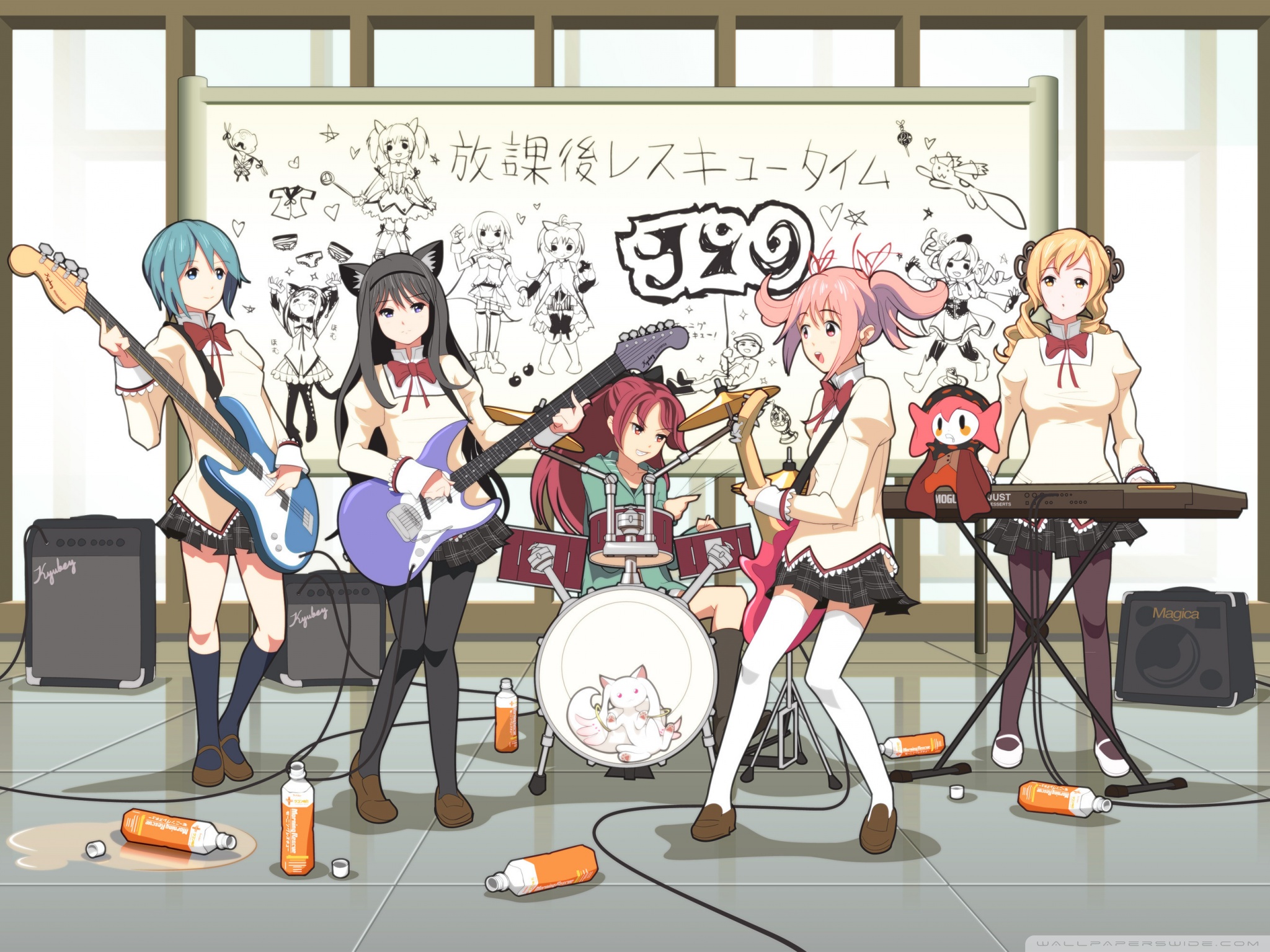 Anime Music Band Ultra HD Desktop Background Wallpaper for 4K UHD TV :  Tablet : Smartphone
