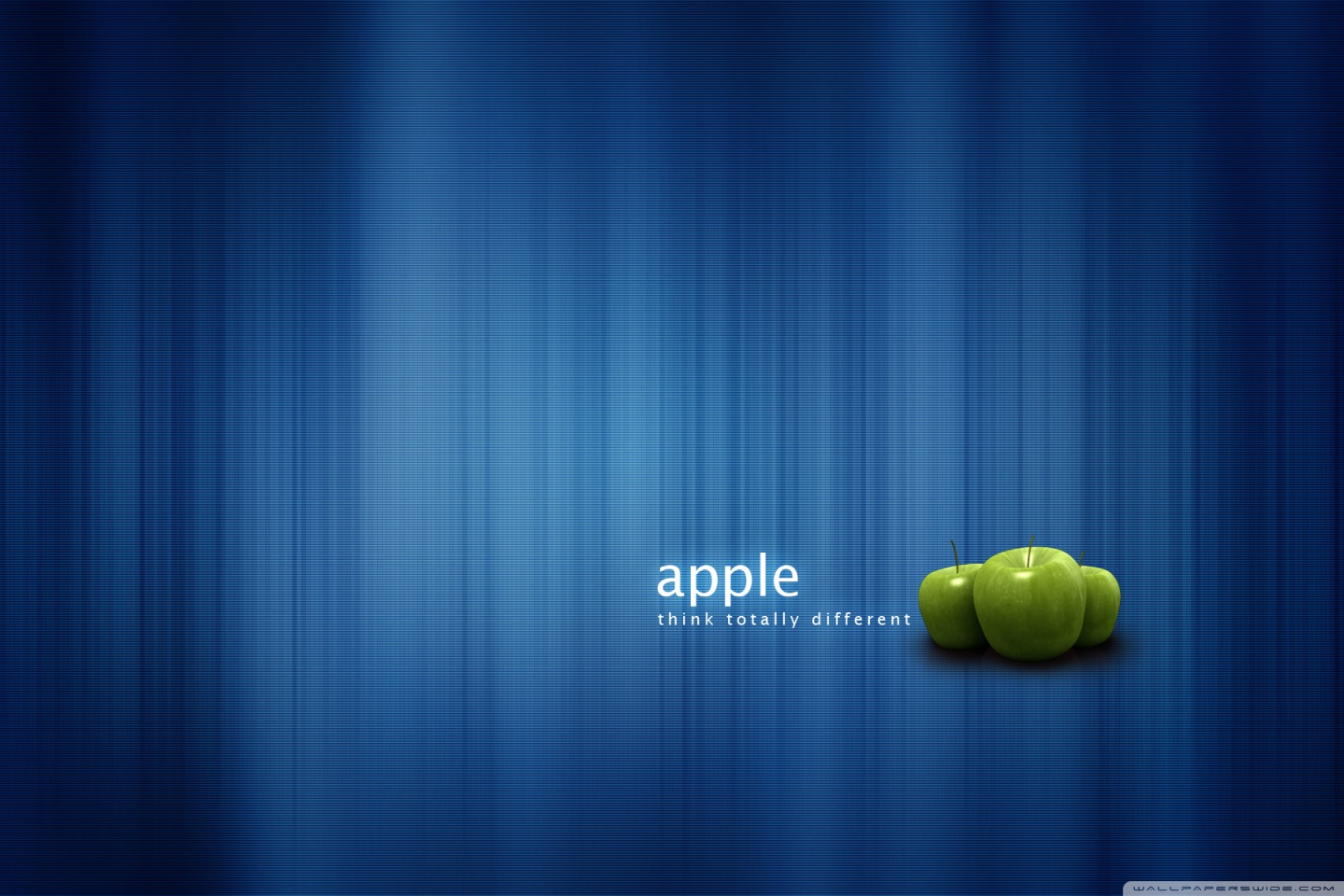 Apple Think Totally Different Ultra HD Desktop Background Wallpaper for