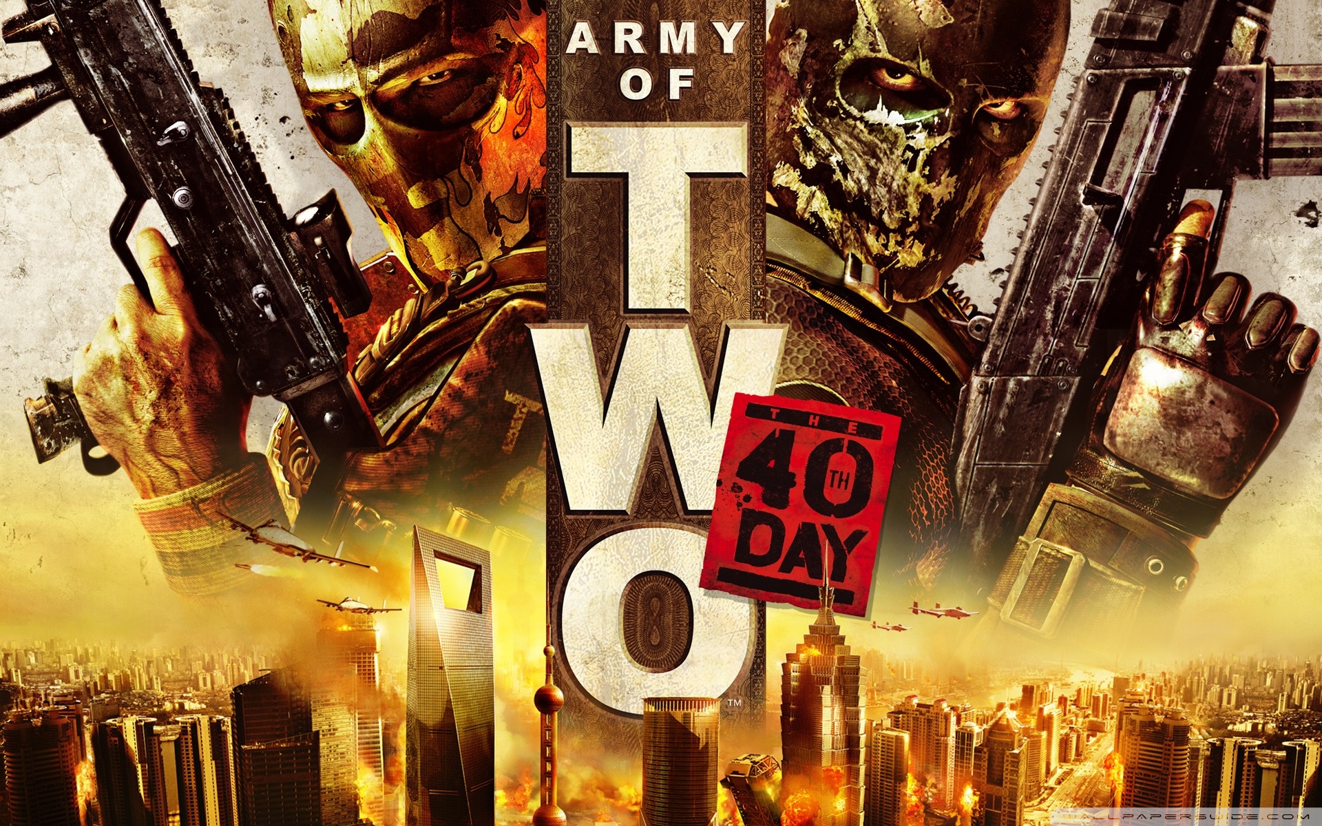 Army Of Two The 40th Day Ultra HD Desktop Background Wallpaper for