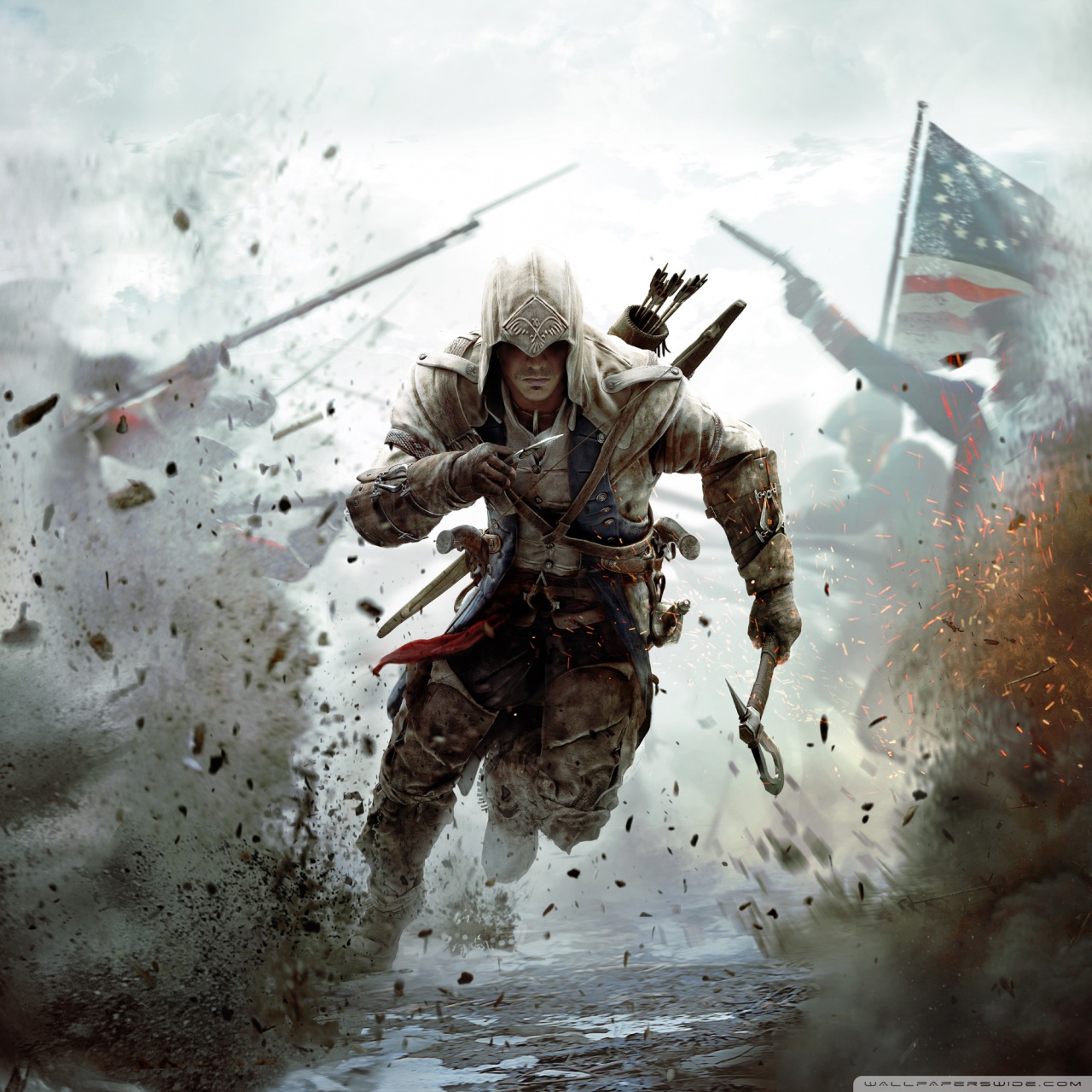 Assassin's Creed 3 Connor Free Running Ultra HD Desktop Background Wallpaper  for 4K UHD TV : Widescreen & UltraWide Desktop & Laptop : Multi Display,  Dual Monitor : Tablet : Smartphone