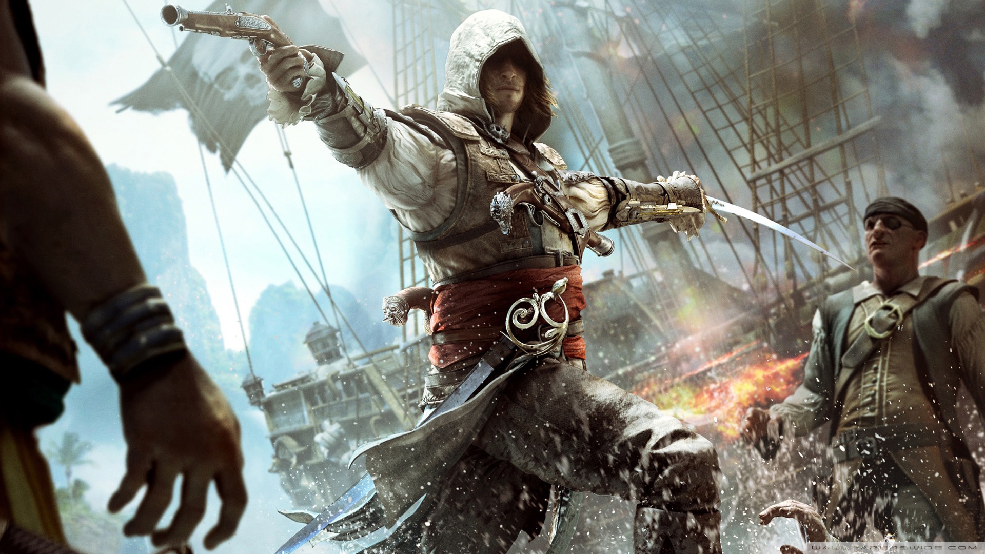 Assassin's Creed IV Black Flag Edward Kenway HD desktop wallpaper ...