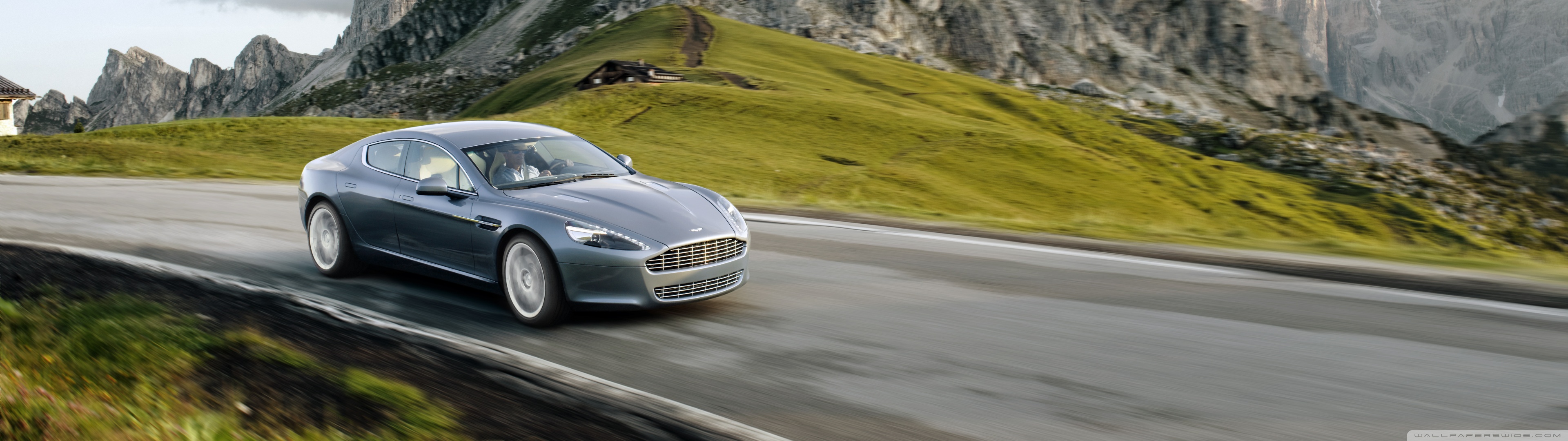 Aston Martin On The Road Ultra Hd Desktop Background Wallpaper For Multi Display Dual Monitor Tablet Smartphone