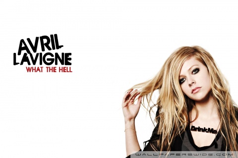 avril lavigne wallpaper what hell. Avril Lavigne what the hell