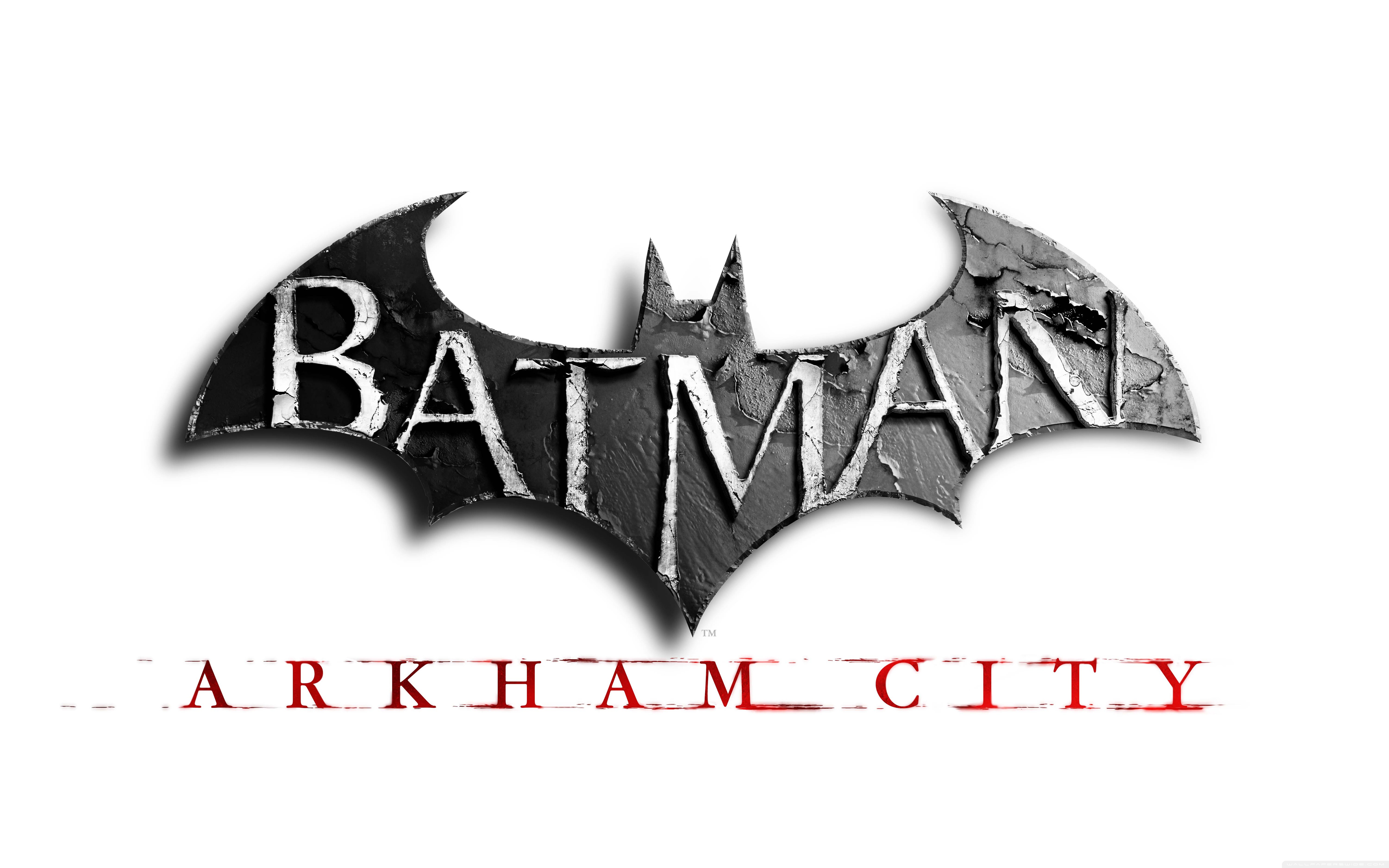 Batman Arkham City Official Logo Ultra HD Desktop Background Wallpaper for  4K UHD TV : Multi Display, Dual Monitor : Tablet : Smartphone