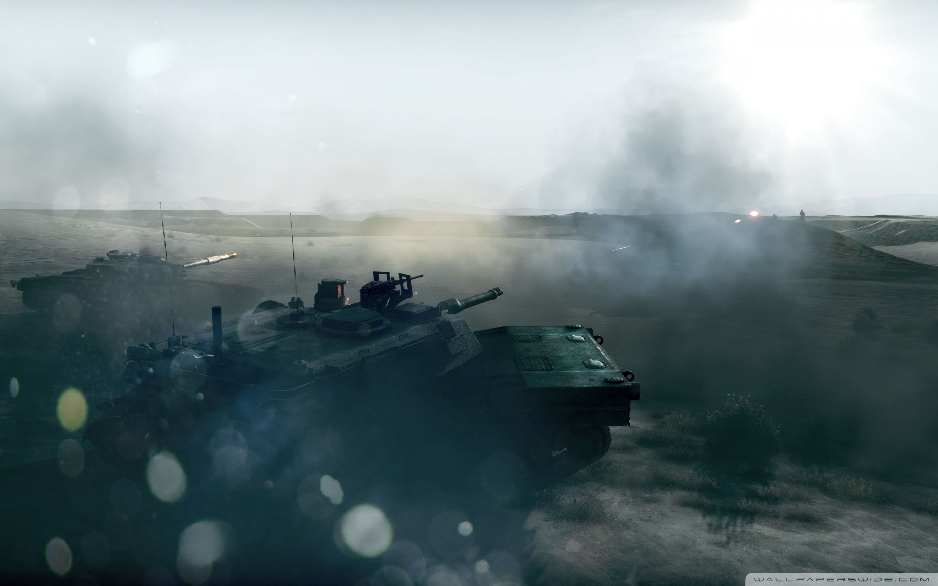 Battlefield 3 Tank Battle Ultra HD Desktop Background Wallpaper for