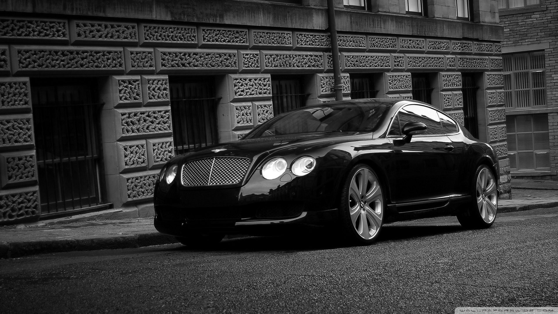 black bentley continental