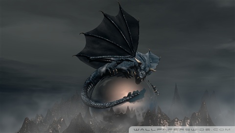 black dragon wallpaper. Black Dragon desktop wallpaper