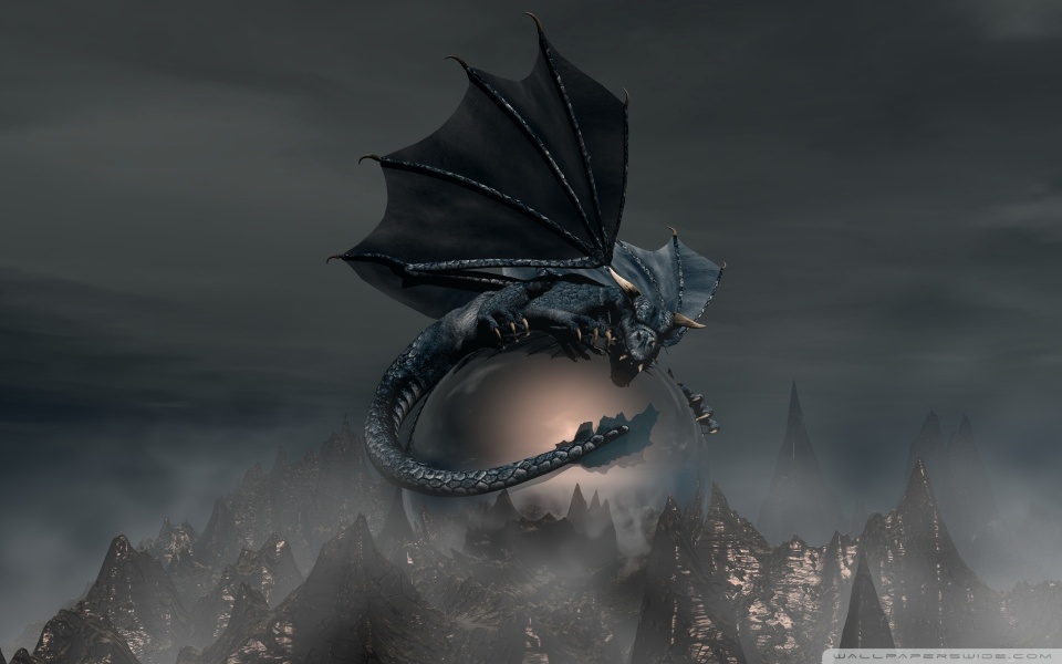 black dragon wallpaper. Black Dragon desktop wallpaper