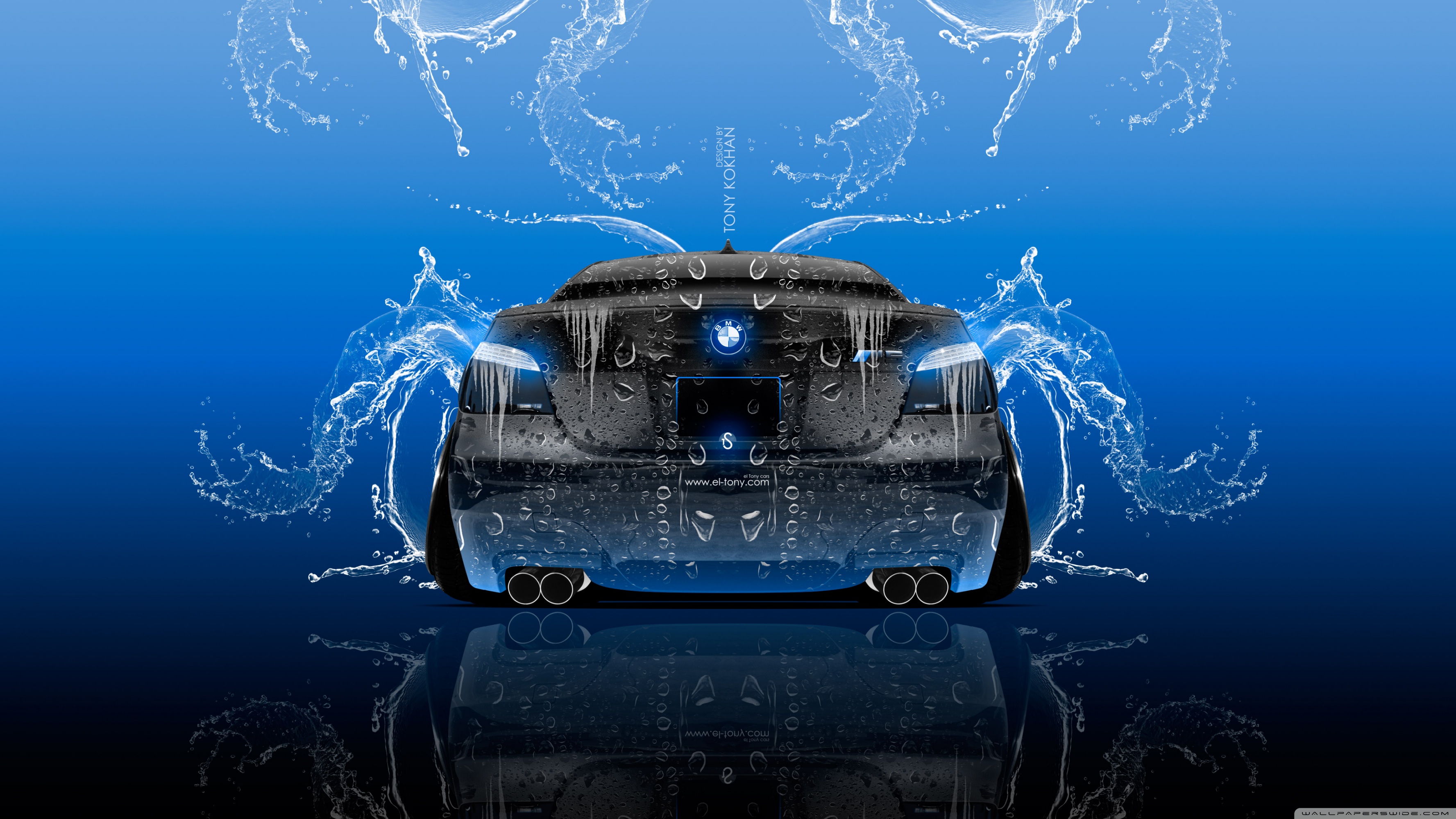 BMW M5 E60 Tuning Back Super Water Car 2015 design by Tony Kokhan Ultra HD  Desktop Background Wallpaper for 4K UHD TV : Widescreen & UltraWide Desktop  & Laptop : Multi Display,