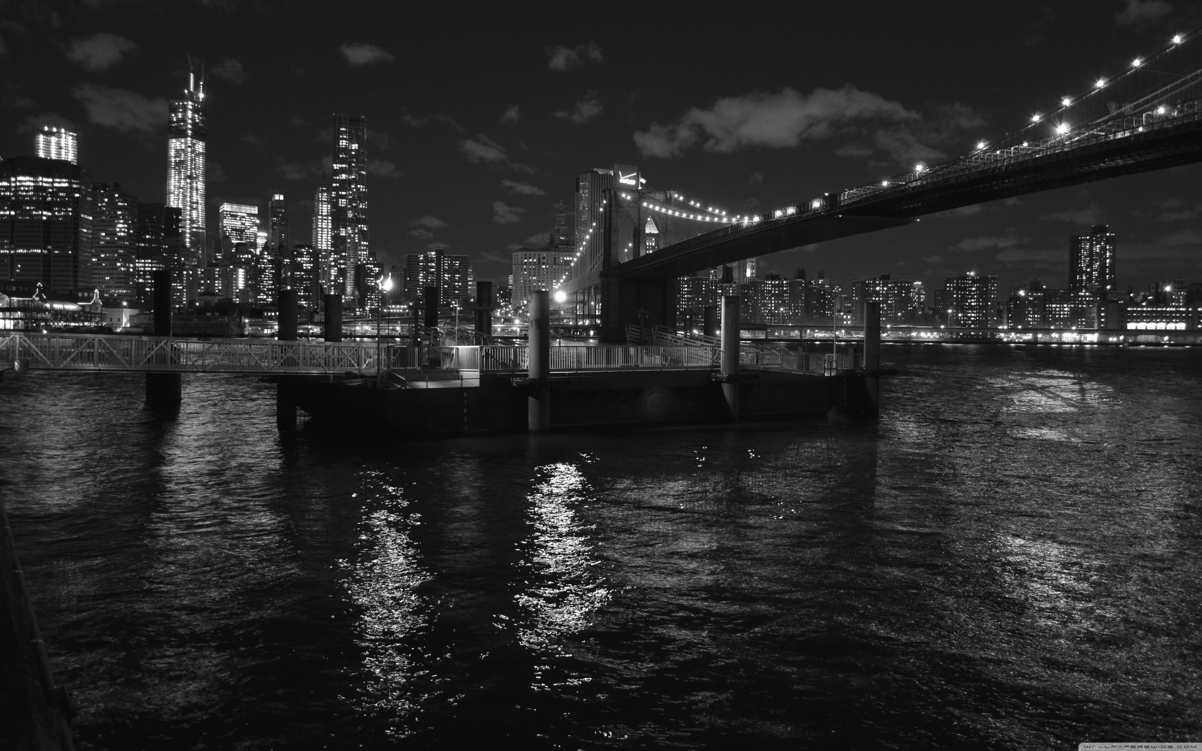 Brooklyn Bridge New York Ultra Hd Desktop Background