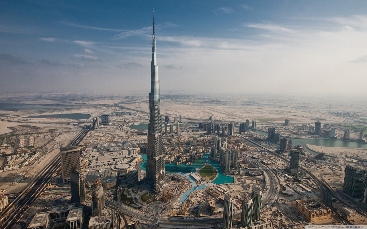Burj Khalifa Dubai United Arab Emirates ❤ 4K HD Desktop