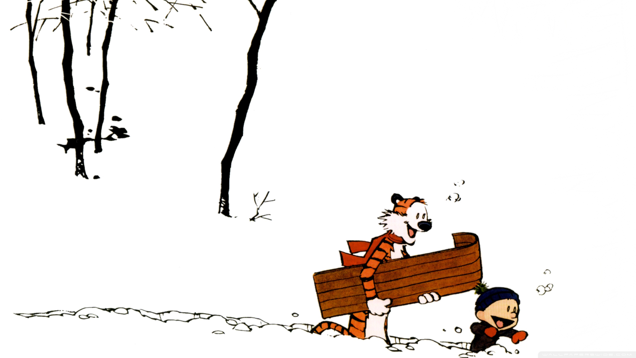 Featured image of post Calvin And Hobbes Wallpaper 4K Perfect screen background display for desktop pc mobile