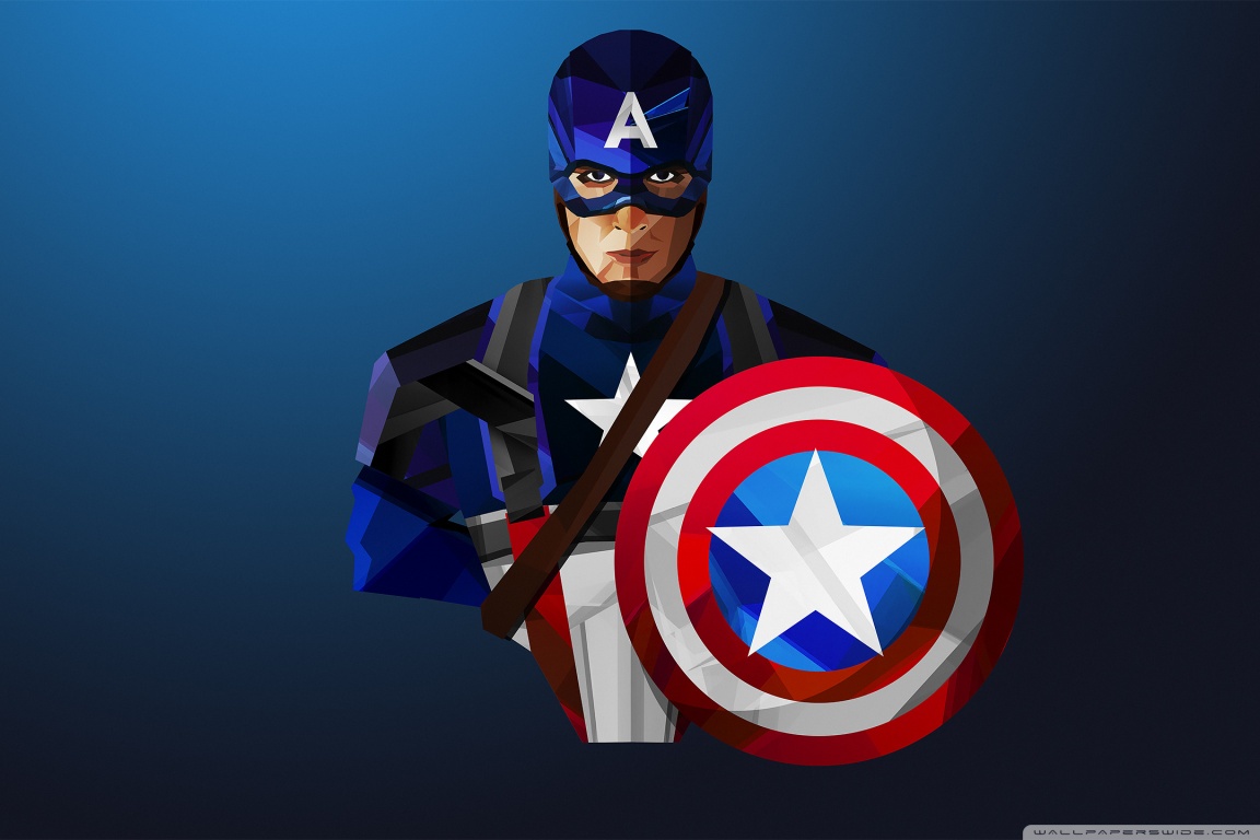 Captain America Ultra HD Desktop Background Wallpaper for : Widescreen &  UltraWide Desktop & Laptop : Multi Display, Dual Monitor : Tablet :  Smartphone