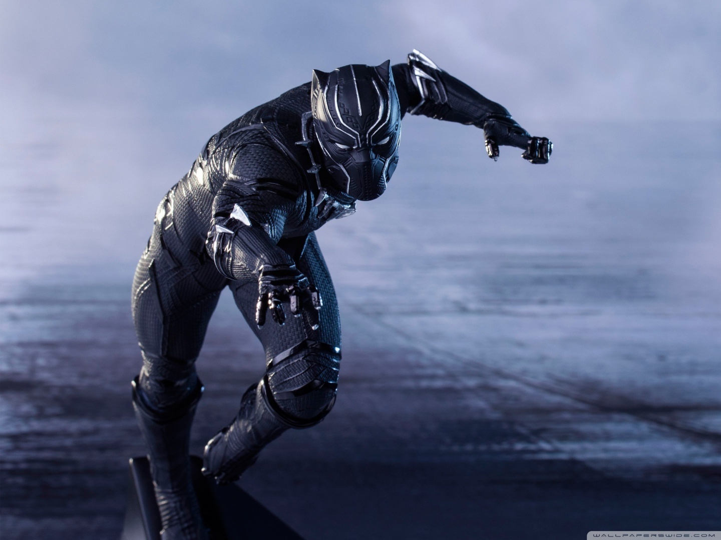 Captain America Civil War Black Panther 4K HD Desktop Wallpaper