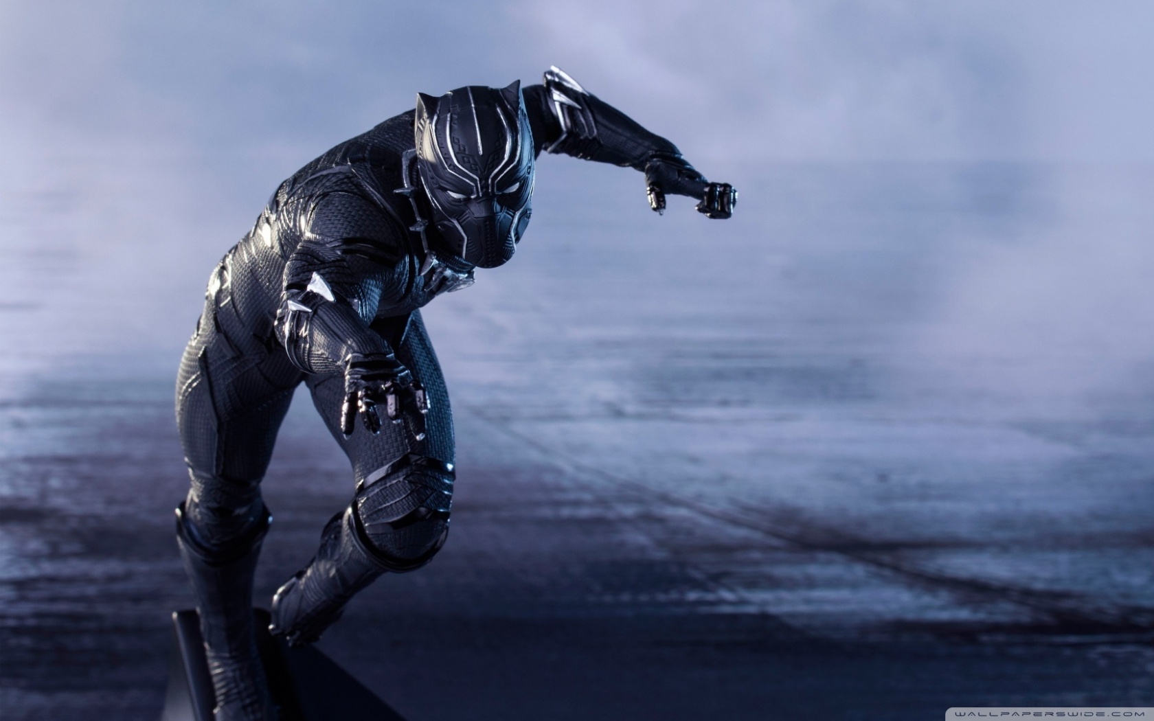 Captain America Civil War Black Panther 4K HD Desktop Wallpaper