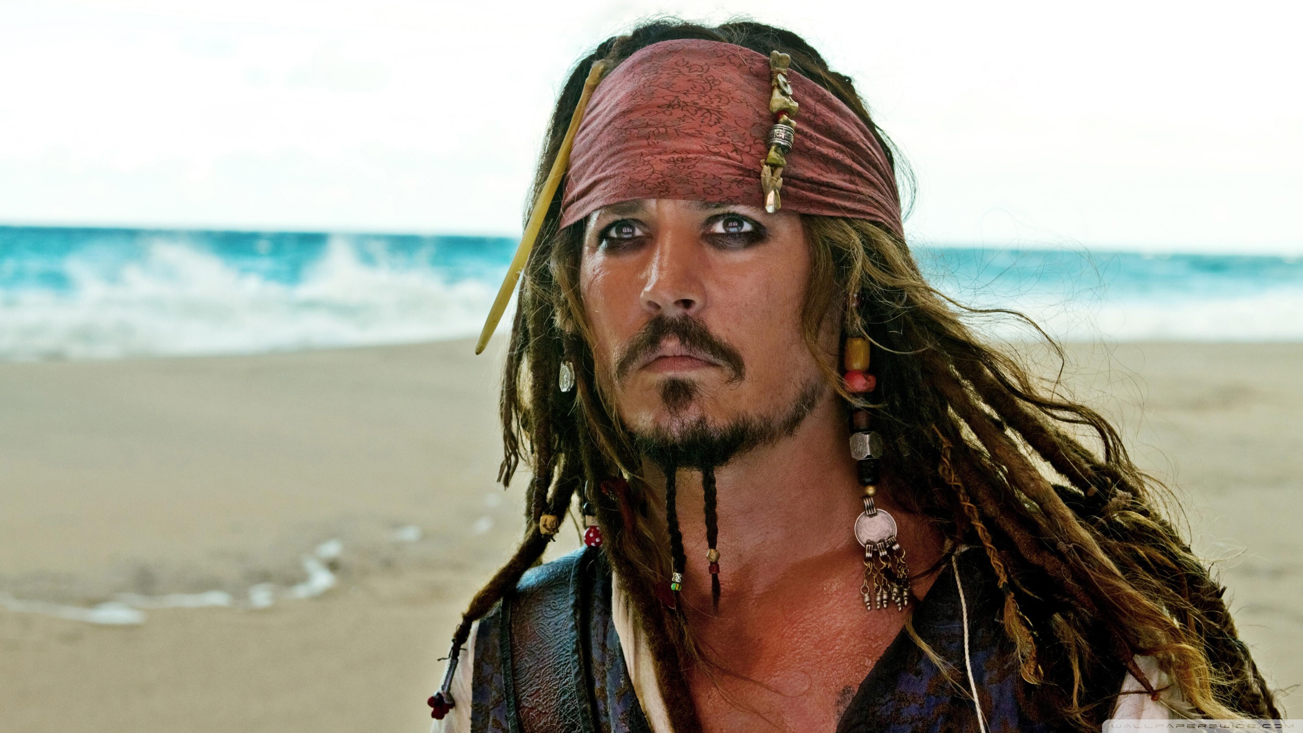Captain Jack Sparrow Pirates Of The Caribbean On Stranger Tides Ultra Hd Desktop Background Wallpaper For 4k Uhd Tv Tablet Smartphone