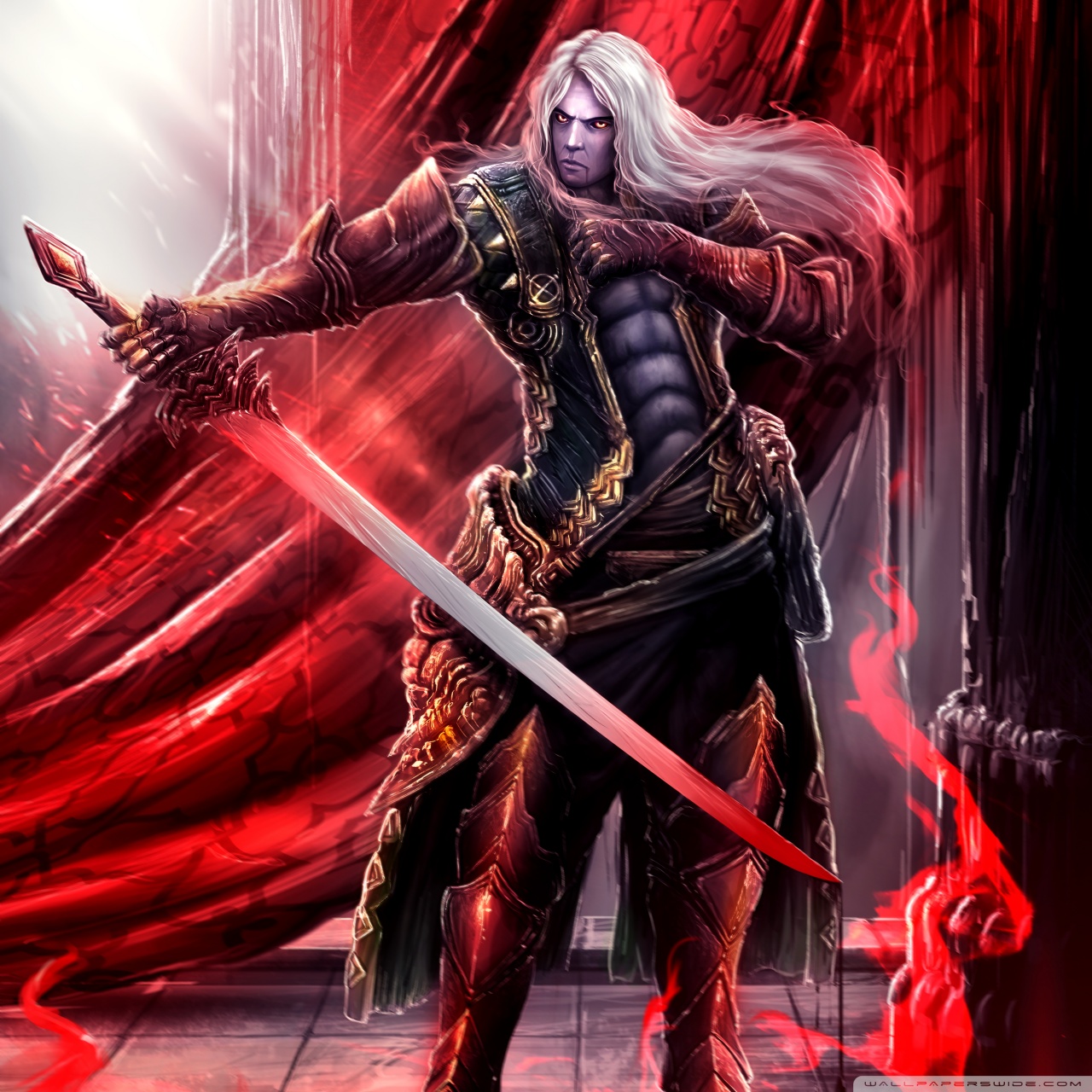 Castlevania Lords Of Shadow 2 Alucard Concept Art 4K HD Desktop