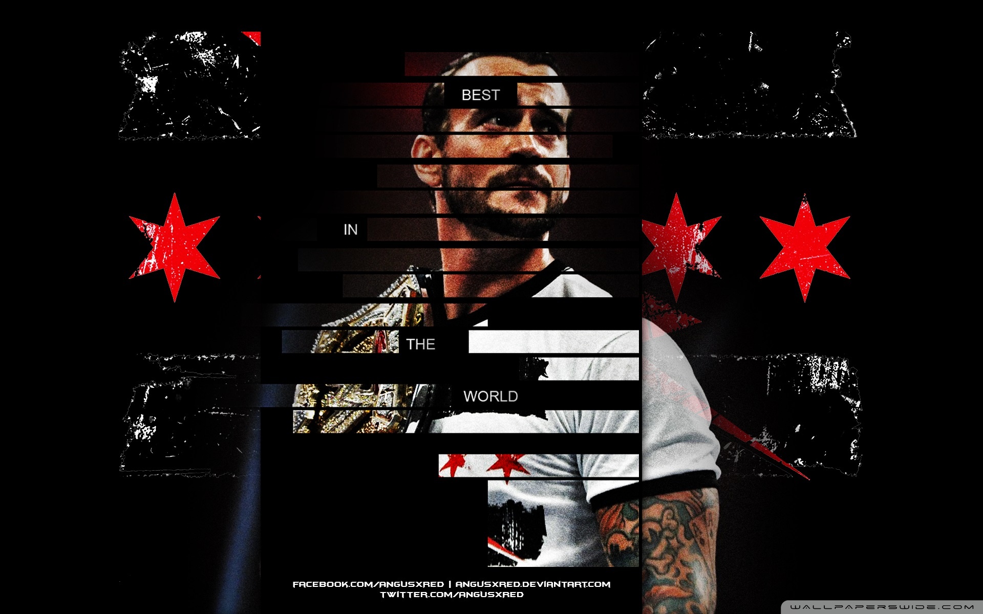 CM Punk - Best In The World - Wallpaper Ultra HD Desktop Background  Wallpaper for : Widescreen & UltraWide Desktop & Laptop