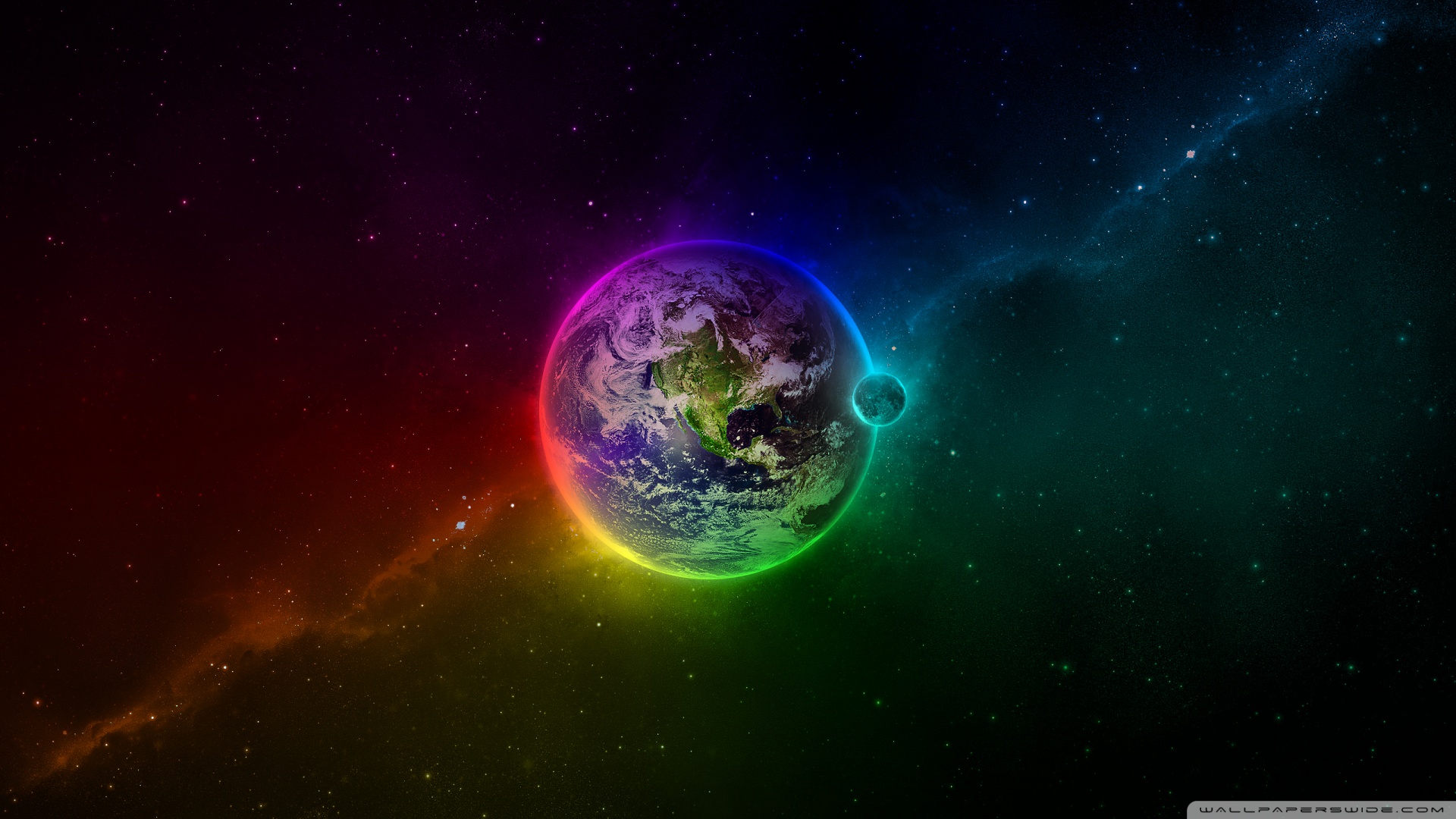 Colorful Earth Ultra Hd Desktop Background Wallpaper For 4k Uhd Tv