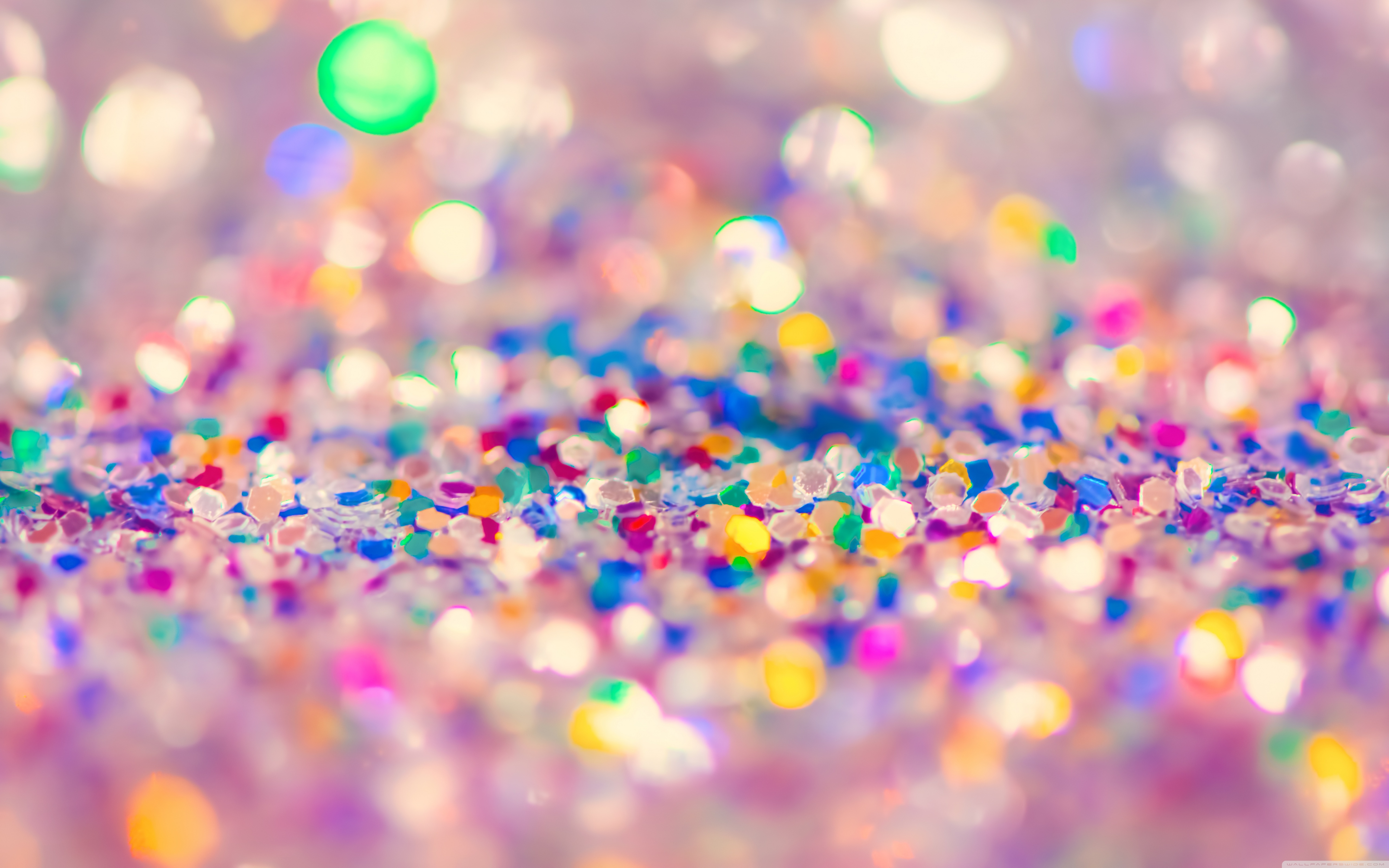 Colorful Glitter 4K HD Desktop Wallpaper for 4K Ultra HD 