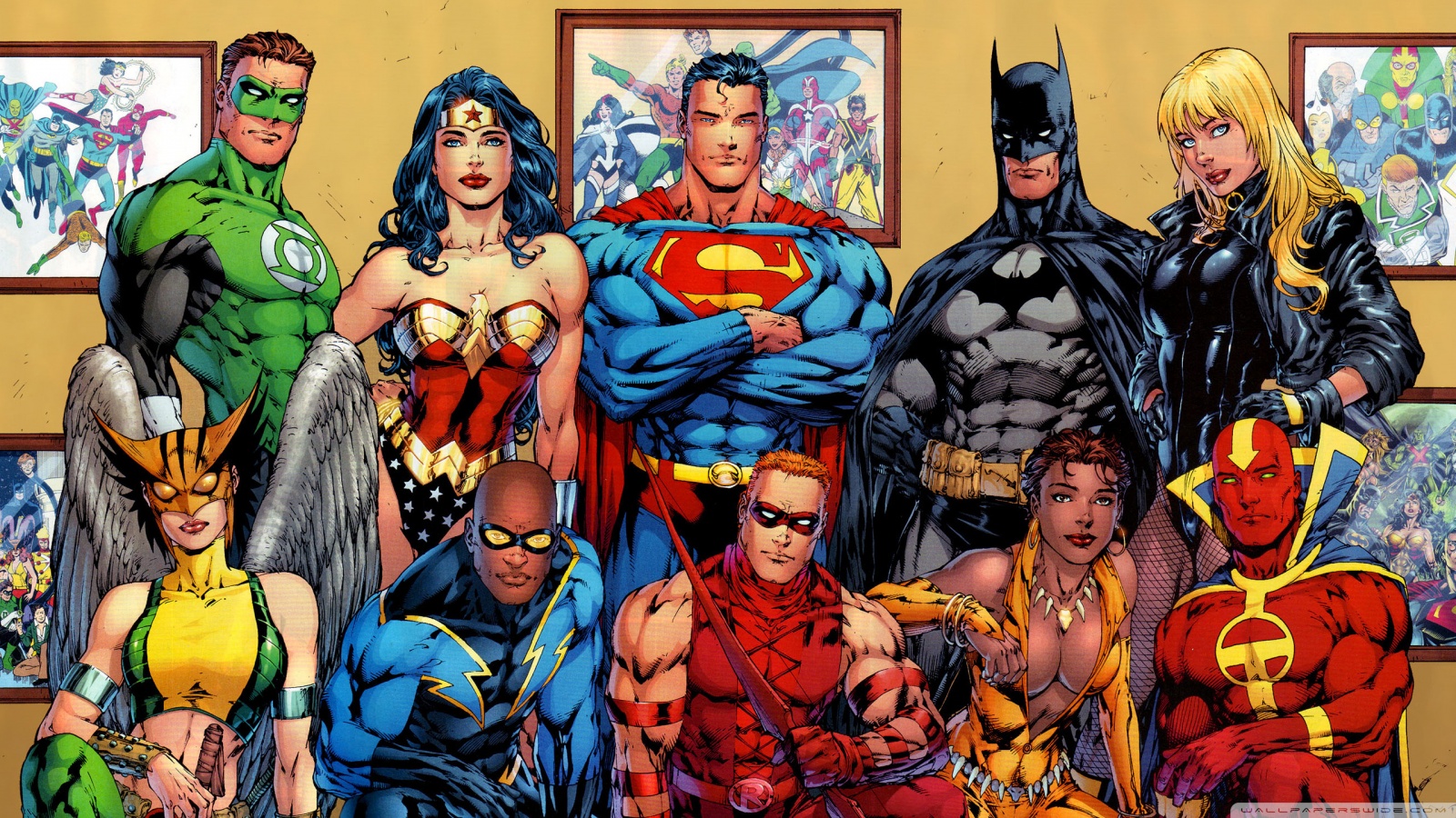 DC Comics Superheroes Ultra HD Desktop Background Wallpaper for 4K