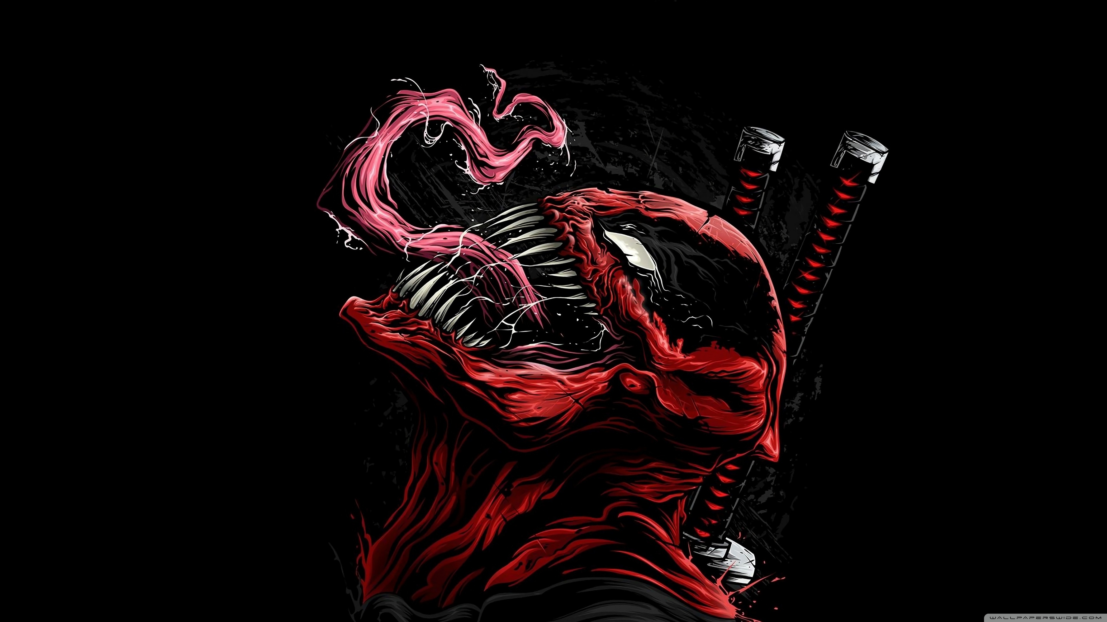 Deadpool Venom Illustration Artwork Comics Ultra HD Desktop Background  Wallpaper for 4K UHD TV : Widescreen & UltraWide Desktop & Laptop : Multi  Display, Dual Monitor : Tablet : Smartphone