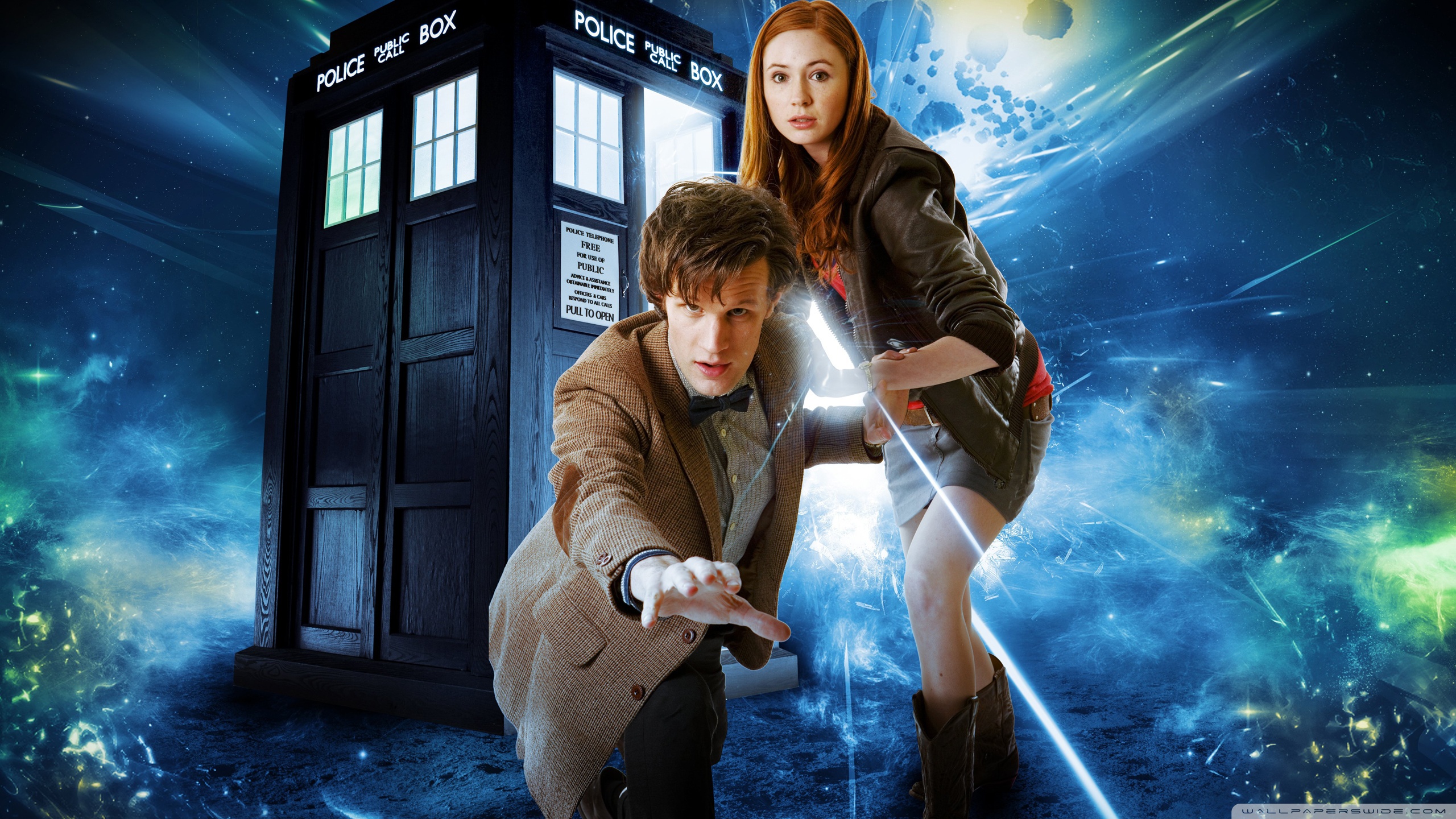 Doctor Who Matt Smith and Karen Gillan Ultra HD Desktop Background Wallpaper  for 4K UHD TV : Tablet : Smartphone