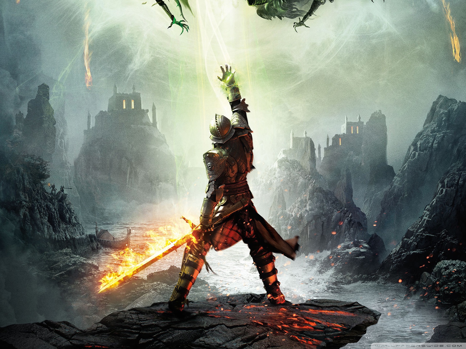 A1 - A5 SIZES AVAILABLE DRAGON AGE INQUISITION GAMING WALL ART POSTER