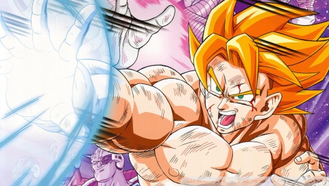 Dragon Ball Z - Super Saiyan Goku Ultra HD Desktop Background Wallpaper for  4K UHD TV : Widescreen & UltraWide Desktop & Laptop : Tablet : Smartphone
