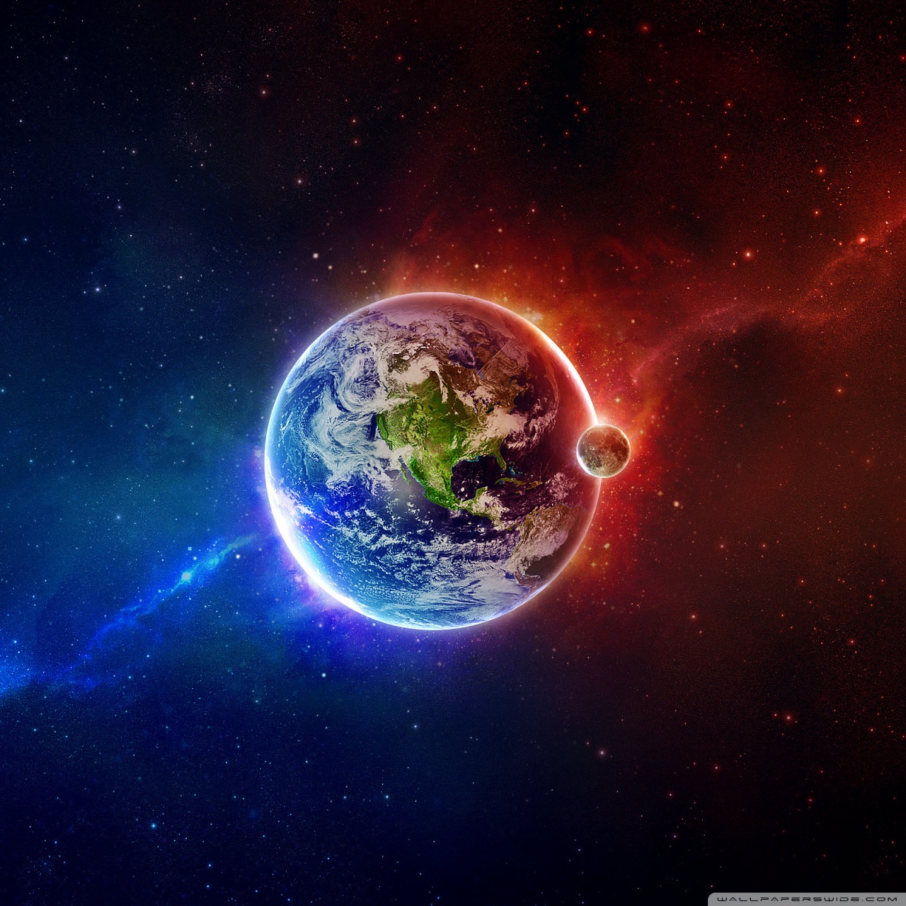Earth 4K HD Desktop Wallpaper For Dual Monitor Desktops
