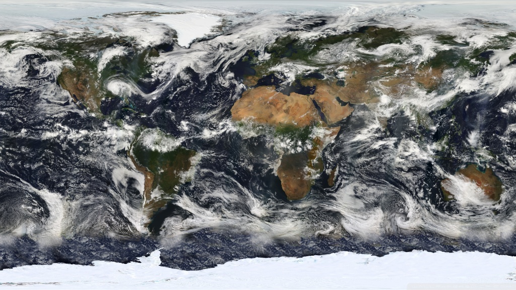 Earth From Space HD desktop