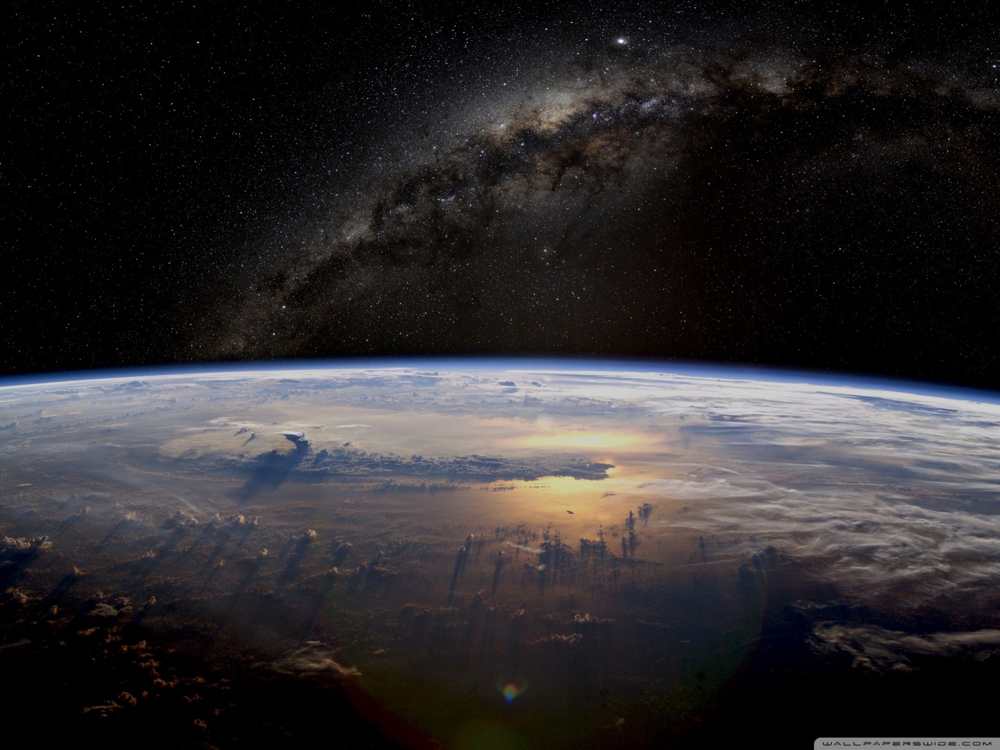 Earth Galaxy Space Ultra Hd Desktop Background Wallpaper For 4k Uhd Tv Tablet Smartphone