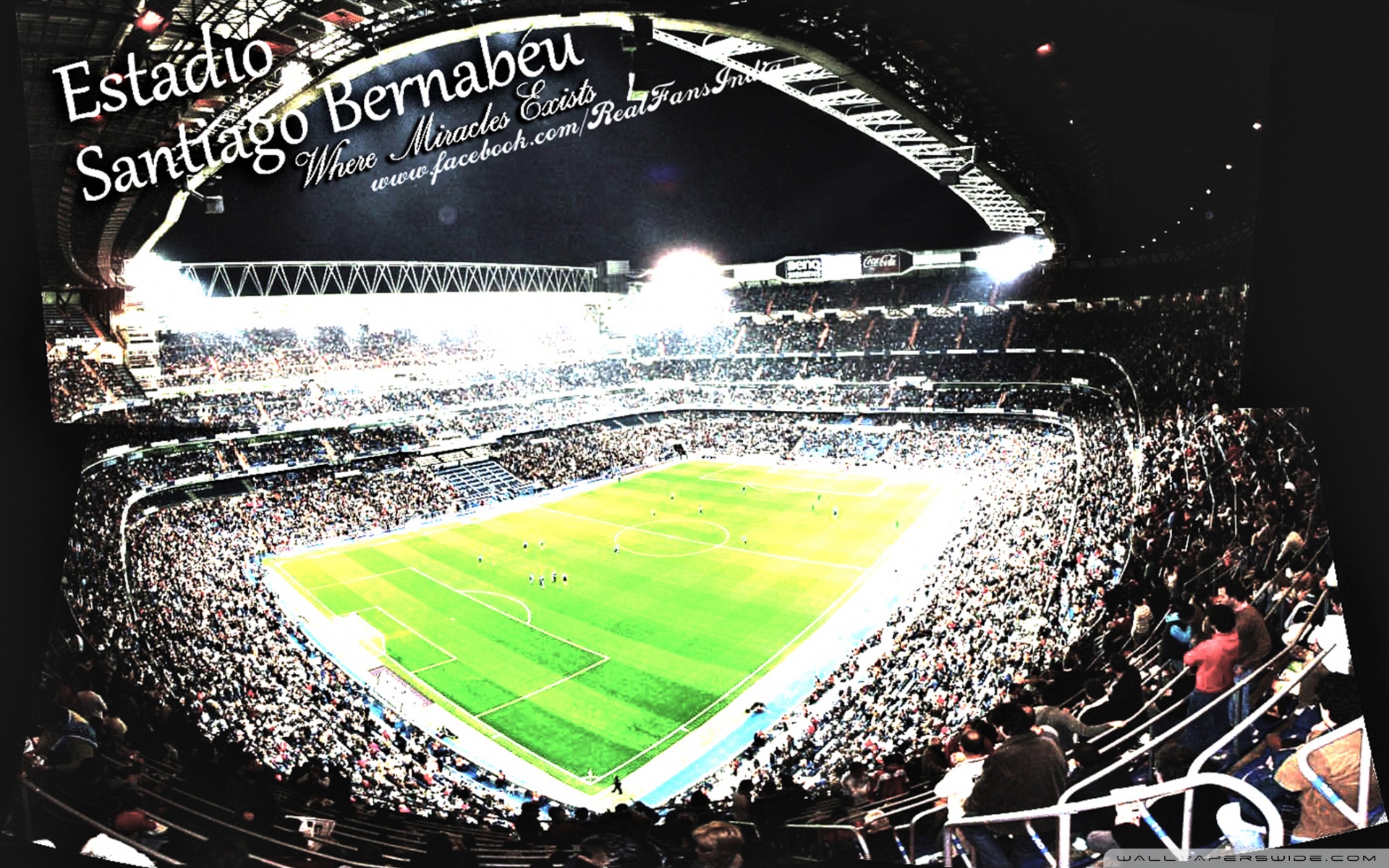 Estadio Santiago Bernabeu HD Desktop Wallpaper Widescreen
