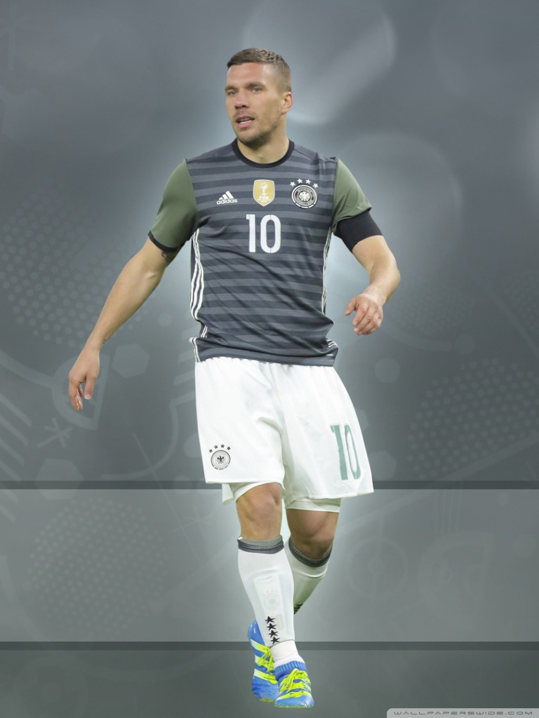 Euro 2016 Lukas Podolski ❤ 4K HD Desktop Wallpaper for 4K Ultra