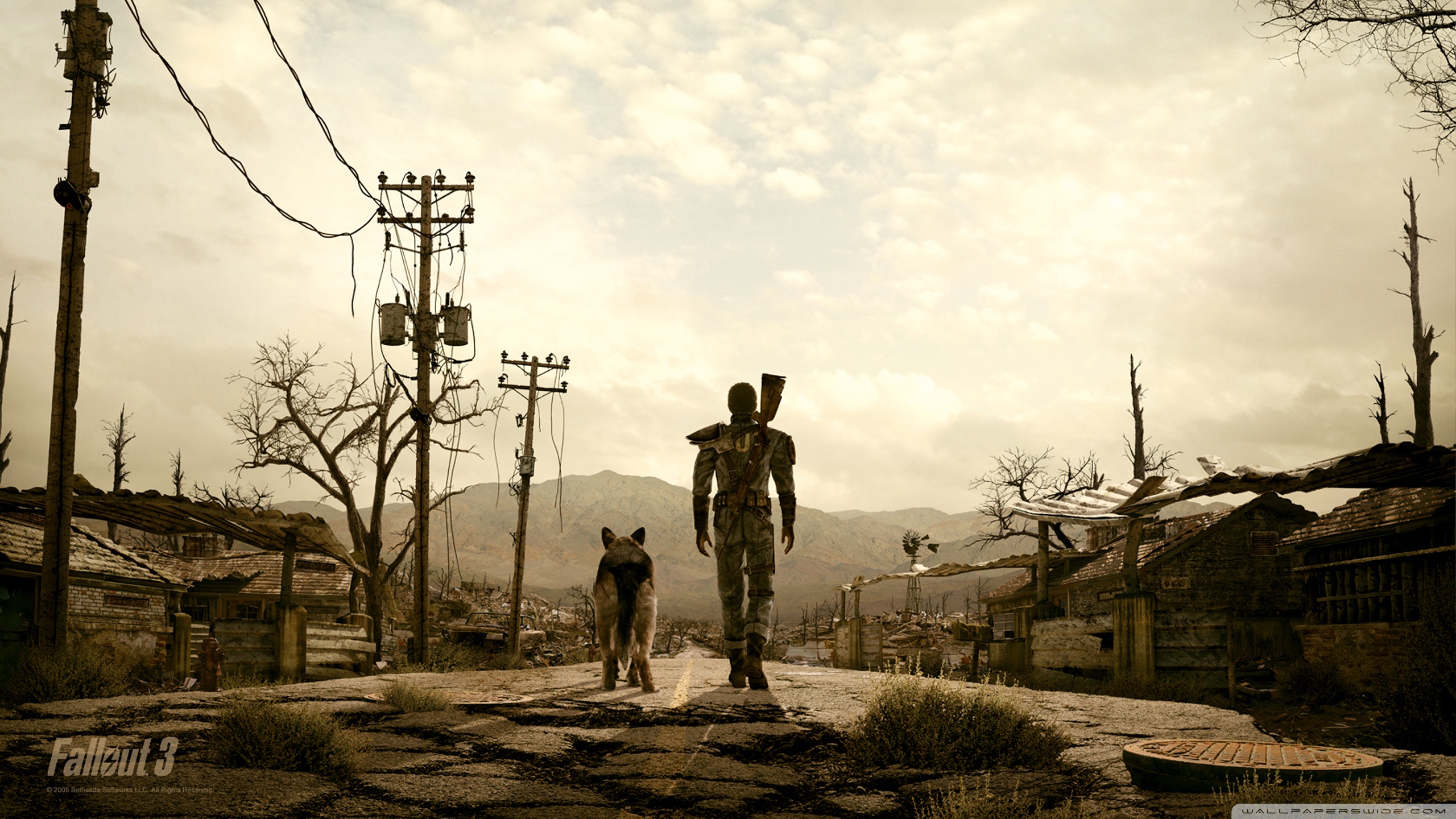 Fallout 3 Man And His Dog Ultra HD