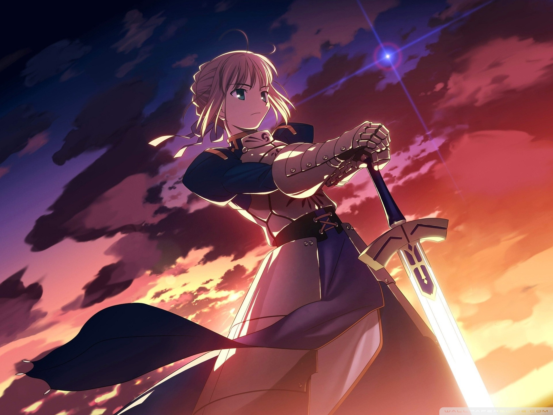 Fate Stay Night Saber Ultra Hd Desktop Background Wallpaper For 4k Uhd Tv Widescreen Ultrawide Desktop Laptop Tablet Smartphone