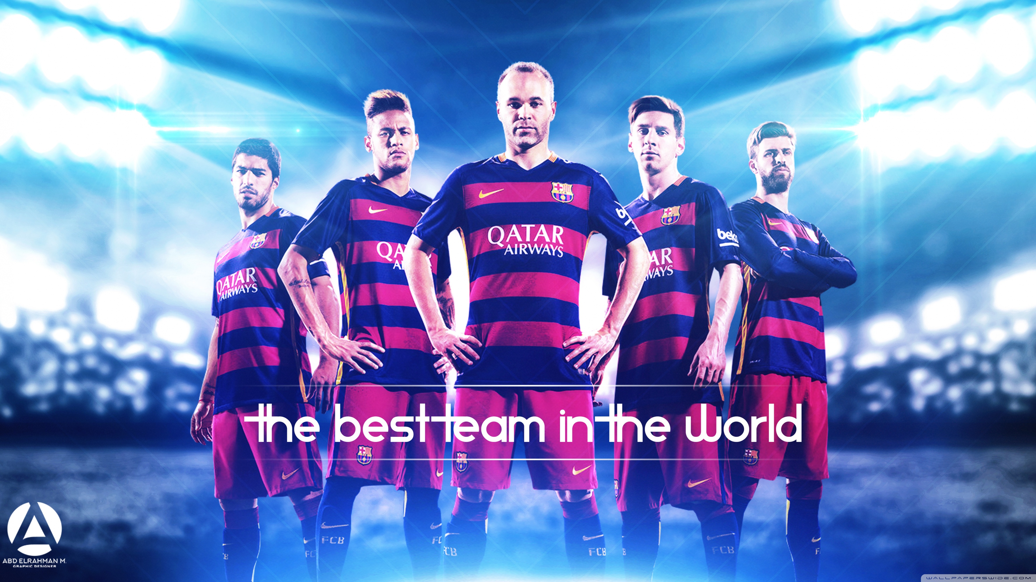 FC Barcelona - The Best In The World Ultra HD Desktop Background Wallpaper  for 4K UHD TV : Tablet : Smartphone