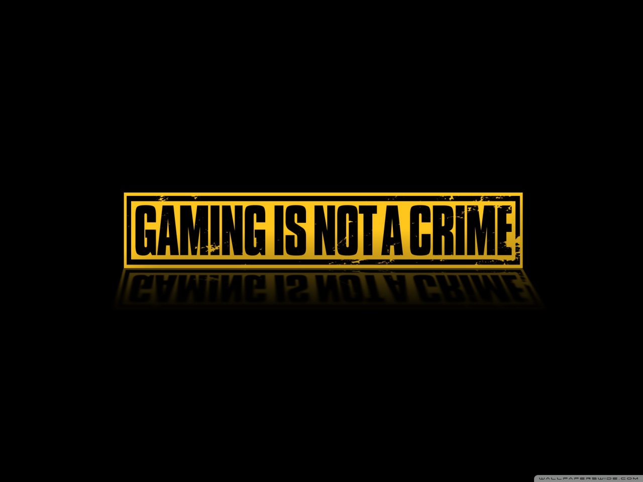 Gaming Is Not A Crime Ultra HD Desktop Background Wallpaper for 4K UHD TV :  Multi Display, Dual Monitor : Tablet : Smartphone