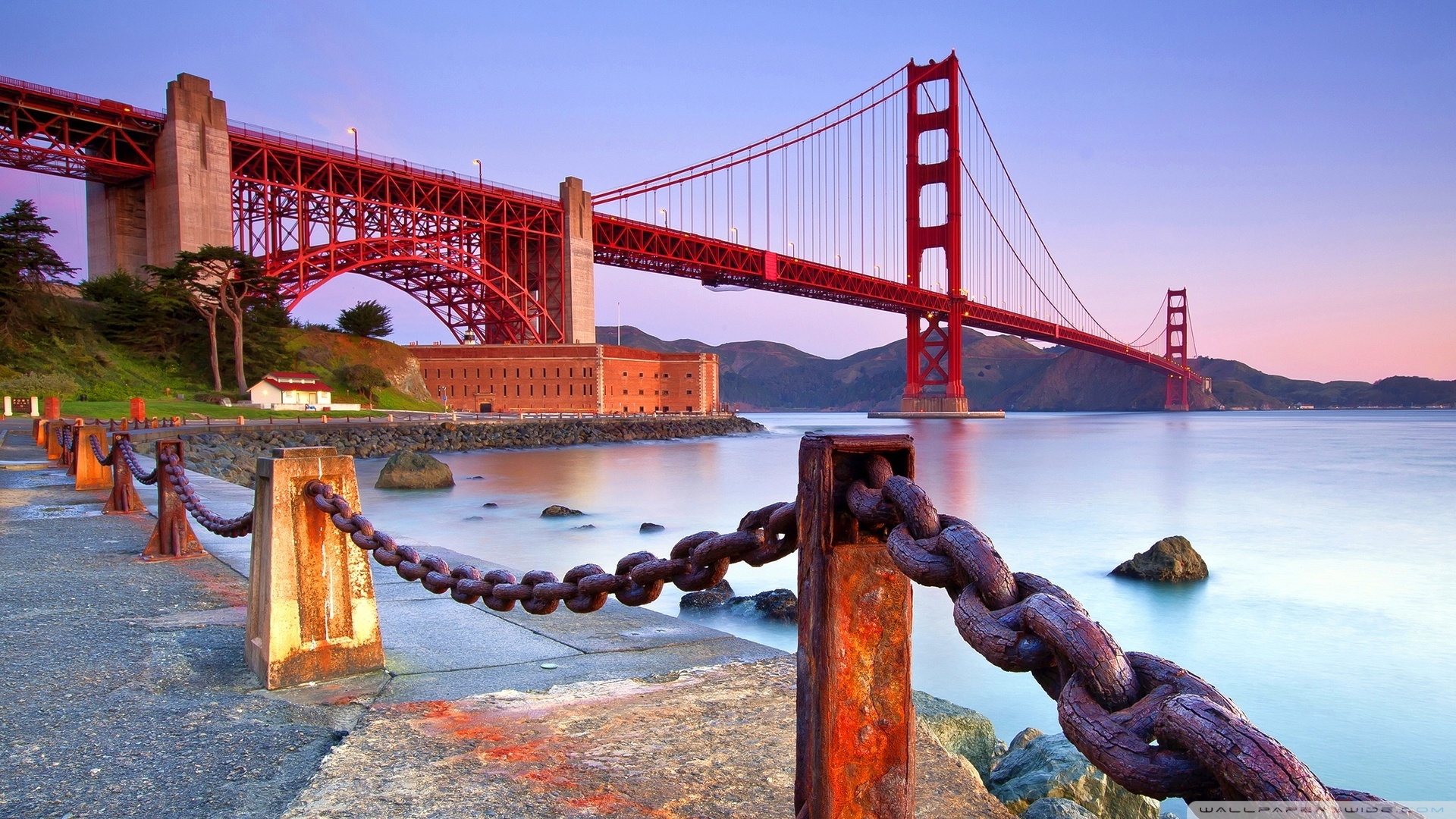 Golden Gate Bridge San Francisco Ultra HD Desktop Background Wallpaper for  4K UHD TV : Tablet : Smartphone