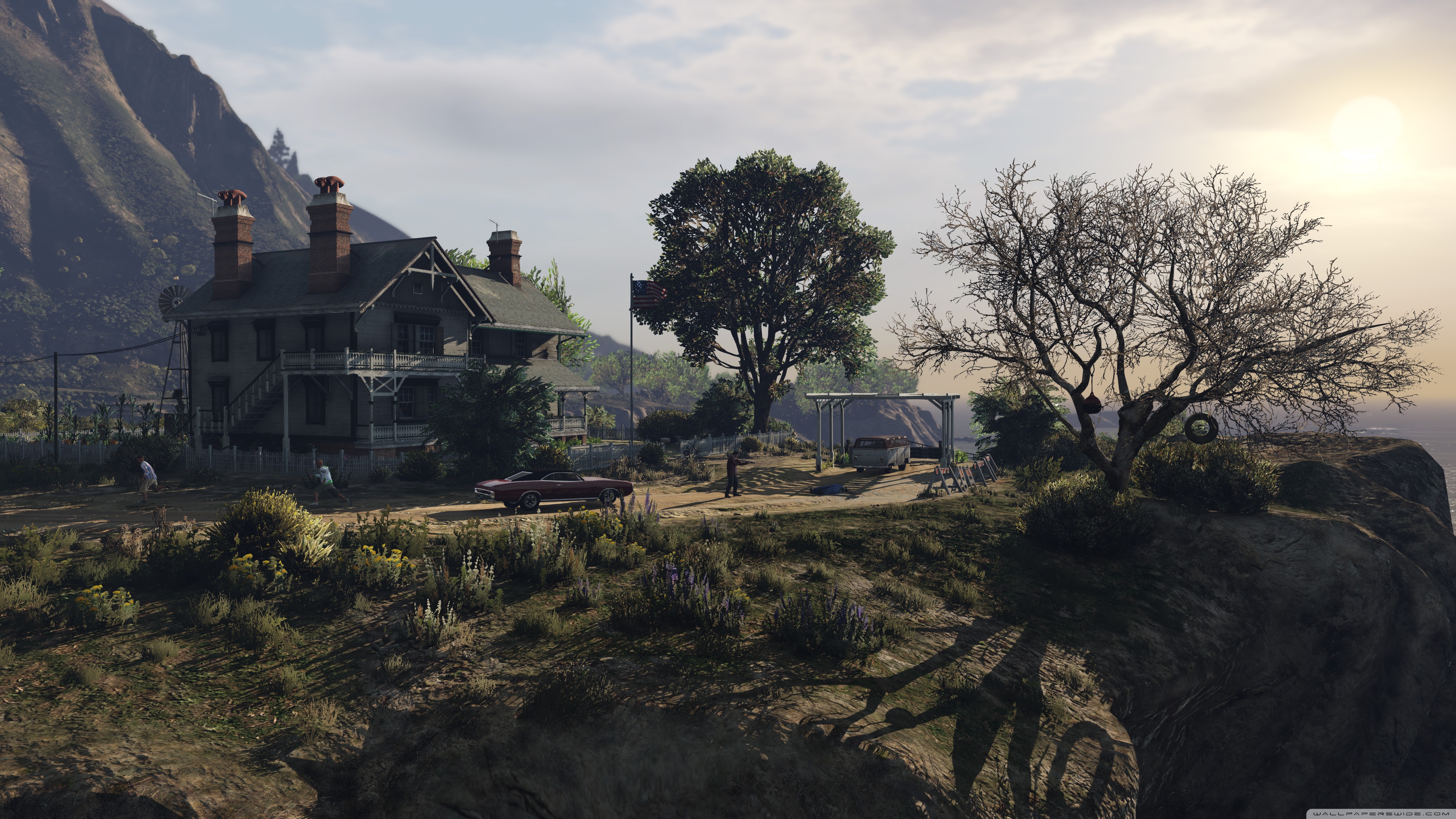 Gta V Ultra Hd Desktop Background Wallpaper For Widescreen Ultrawide Desktop Laptop Multi Display Dual Monitor Tablet Smartphone