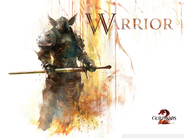 warrior wallpaper. GW2 Warrior desktop wallpaper