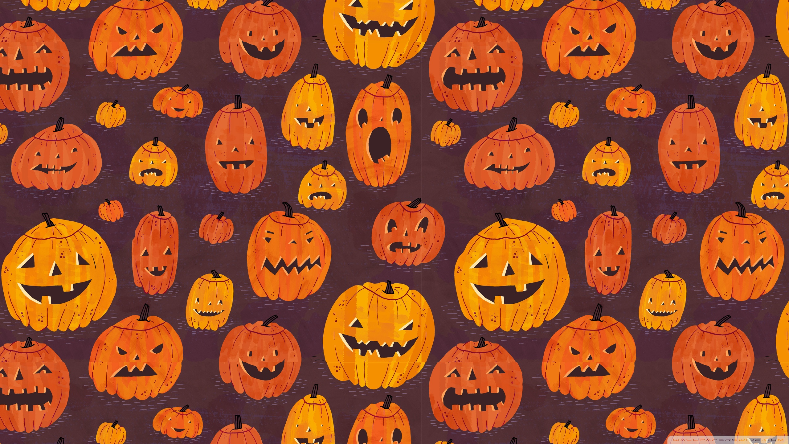 orange tumblr wallpapers High : Pumpkins Halloween wallpaper HD desktop Pattern