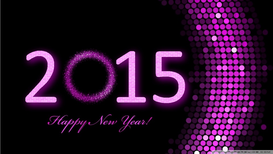 happy new year 2015 Ultra HD Desktop Background Wallpaper for 4K UHD TV
