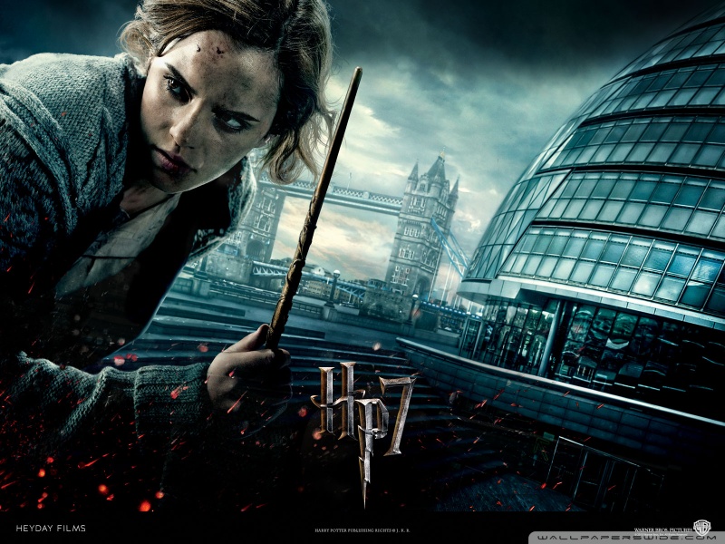harry potter wallpaper hermione. Harry Potter And The Deathly