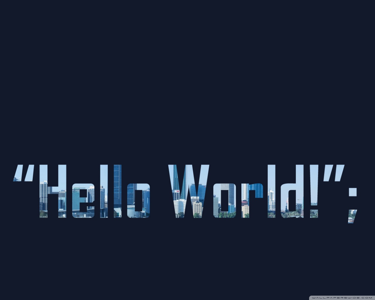 Featured image of post Hello World Wallpaper Programa o Programa o em java e objc