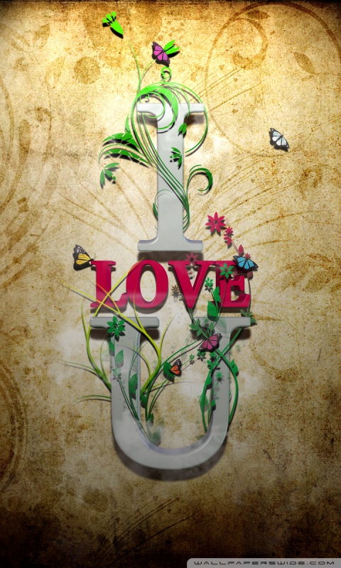 i love u wallpapers for mobile. Mobile iPhone